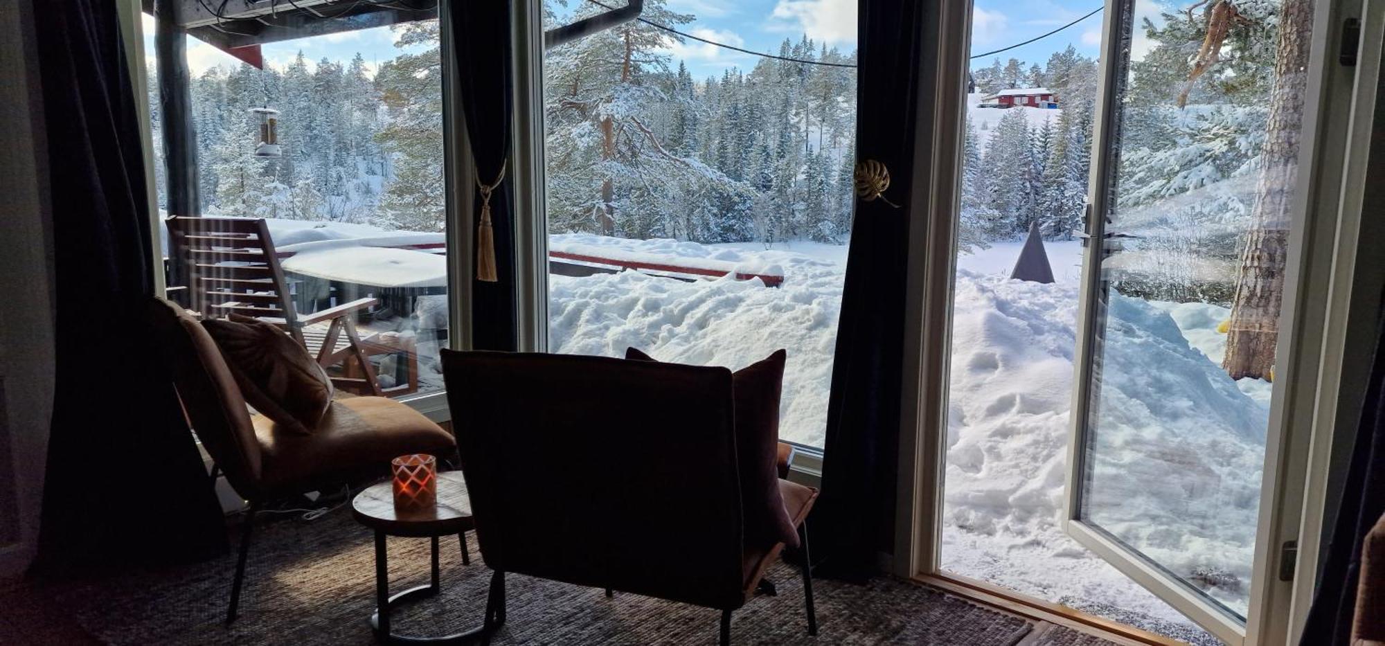 Ro I Sjelen. Hytte Til Leie Pa Skrim. Kongsberg Zewnętrze zdjęcie